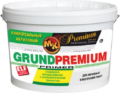 Грунтовка GRUND PREMIUM PRIMER, 10 л