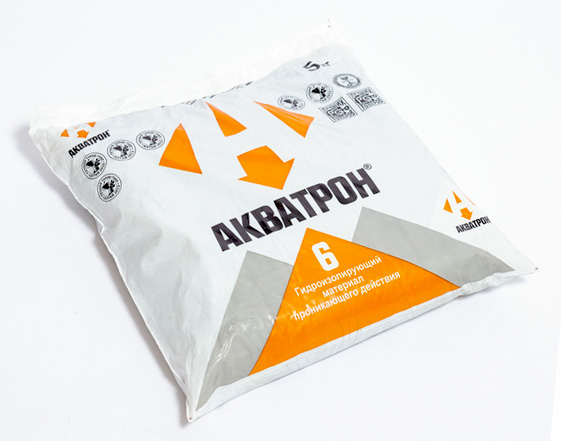 Гидроизоляция пластичная АКВАТРОН-6П, мешок 5 кг