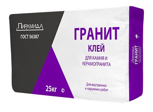 Пирамида ГРАНИТ клей для камня и керамогранита