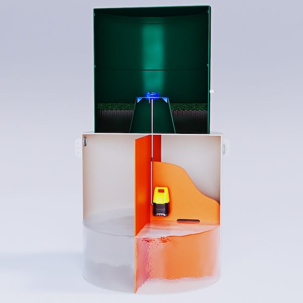 Септик для загородного дома с биофильтром EvoStok Bio7+ S