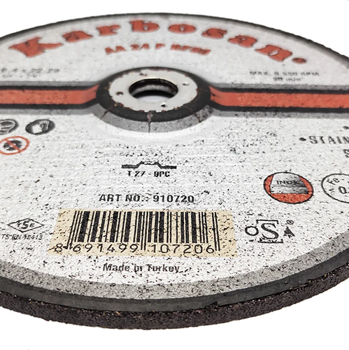 Диск шлифовальный по металлу 230x6.4, Karbosan