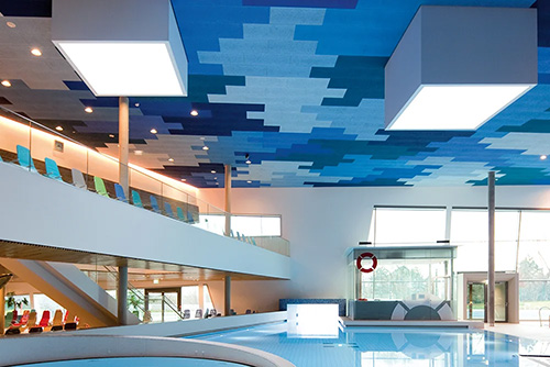 Панель звукоизоляционная SoundBoard Fine, 1194х594х20 мм, волокно 2мм, кромка АК