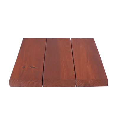 Планкен прямой из термососны, 18x90x3000 мм, Охра