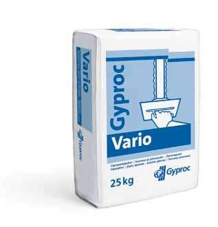 Шпатлевка Gyproc Vario, мешок 25 кг