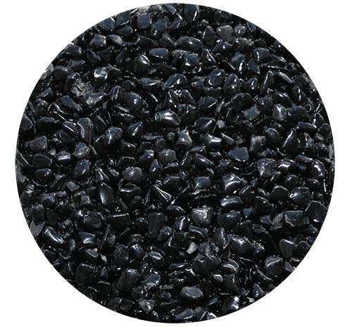 Декоративное дренирующее эксплуатируемое покрытие Terraco Addagrip Amber Антрацит, 3к, комплект 21,07 кг, ведро