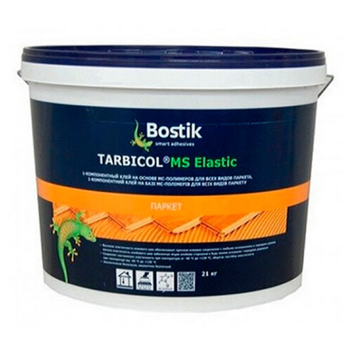 MS Elastic, 21 кг, Гибридный клей для паркета, Bostik