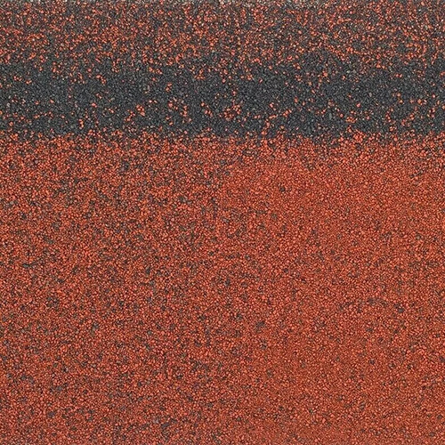 Гибкая черепица коньково-карнизная красный оптима 5 кв.м, Технониколь