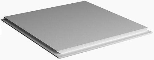 Панель акустическая Акустилайн (Akustiline) Gamma (0,6м х 0,6м х 22мм) 0,36м2 кромка Х, RAL 9003