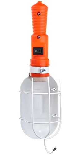 Светильник переносной ЛСУ-1 ПВС с выключателем 10 м, Gigant