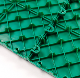 Напольное покрытие Модуль зеленое, Стандартпарк