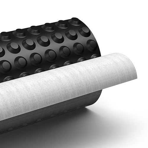 Мембрана профилированная TerraFix GEO 2х20 м, рулон 40 м2