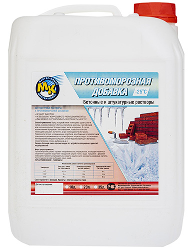 Противоморозная добавка С-3, 10 л