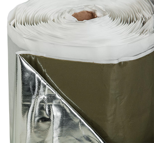 Ленточный герметик Герлен-Д (ф) 120х3,5 мм, 10 м (дублированный изолоном с армированной фольгой)