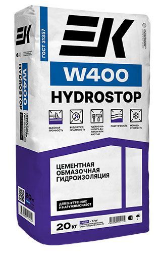 EK W400 гидроизоляция, мешок 20 кг