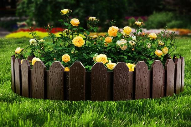 Садовое ограждение Дачник терракот, Стандартпарк