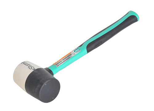 Киянка черно-белая фибергласовая рукоятка, 450 гр., Sturm