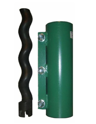 Шнековая пара D8-1,5 подтягиваемая зеленая, M-TEC