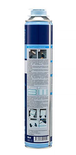 Клей пена для наружной теплоизоляции IRFix всесезонный 800 мл.