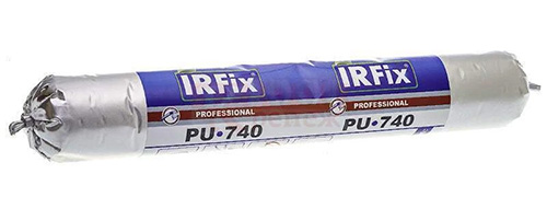 Герметик полиуретановый 1К IRFIX PU-740 600 мл, серый