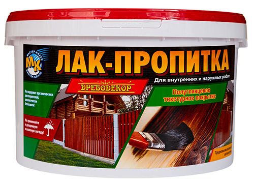 Лак-пропитка бесцветный, 10 л