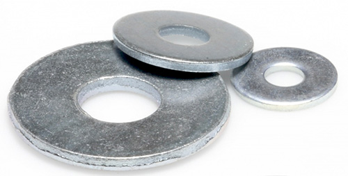 Шайба плоская d16 оцинкованная увеличенная DIN9021