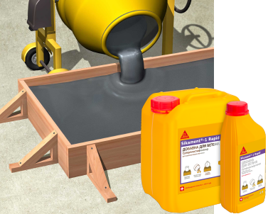 Суперпластификатор и ускоритель твердения для бетонов и растворов Sikament®-1 Rapid, канистра 5 л