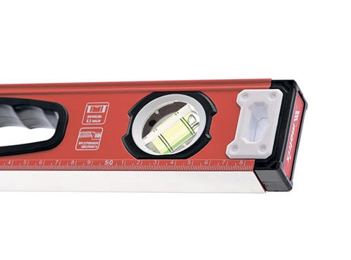 Уровень алюминиевый 3 глазка 400 мм