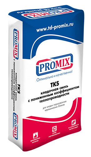 Тёплая кладочная смесь Promix TKS 203, 25 кг мешок