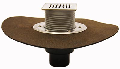 Трап для внутренних помещений HL310NH-3123 с дизайн-решеткой "Ориноко"