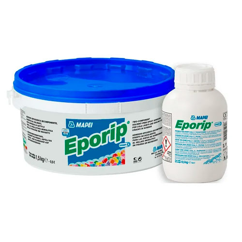 Mapei Eporip компоненты A+B, 2 кг, Эпоксидный клей, Mapei