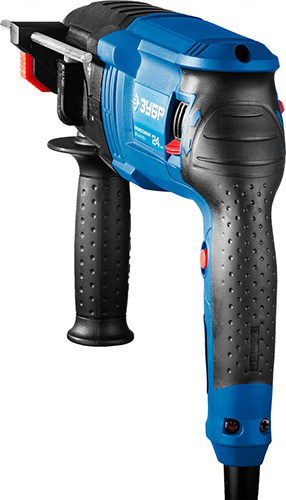 Перфоратор SDS-plus, ЗП-24-750 К, реверс, горизонтальный, 750 Вт, ЗУБР Профессионал