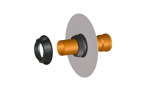 Эластичная газоводонепроницаемая мембрана HL800P/160 DN160