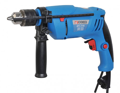 Дрель ударная СОЮЗ ДУС-2180