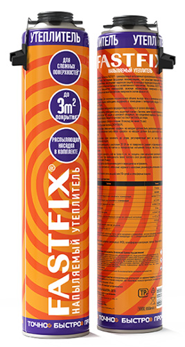 Утеплитель напыляемый ПЕНОПЛЭКС® FASTFIX®