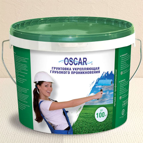 Грунтовка "Oscar" для внутренних и наружных работ