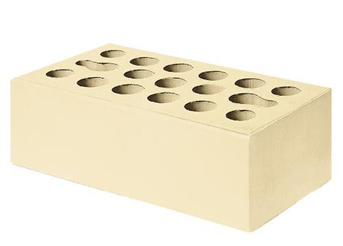 Облицовочный кирпич полуторный, М-150,120x250x88, белый