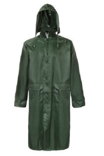 Плащ нейлоновый темно-зеленый, XXL