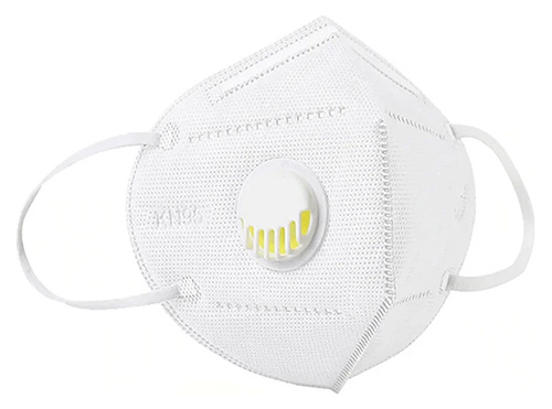 Респиратор KN95 пятислойный с клапаном, 25 шт./уп.