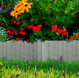 Садовое ограждение Лоза серое, Стандартпарк