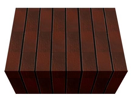 Перемычка фасадной термопанели Аляска Cloud braun struktur, 60 мм