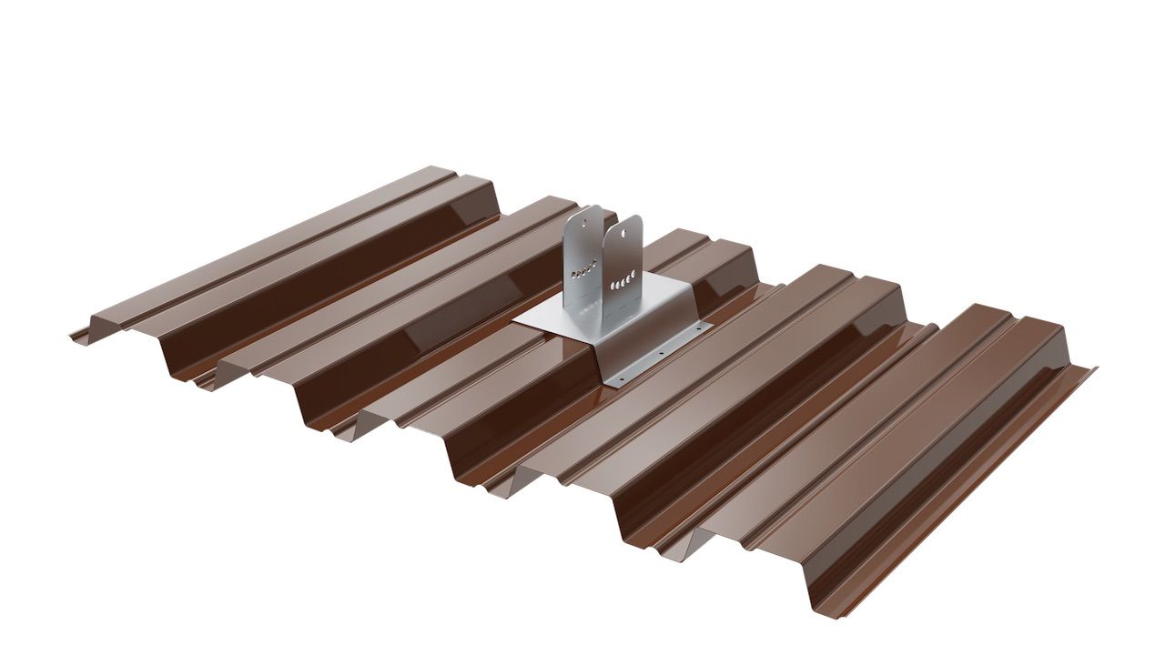 Кронштейн ограждения Fachmann PL/PVC/H57 (176x200 мм)