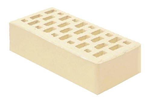 Облицовочный кирпич одинарный, М-175,120x250x65, белый