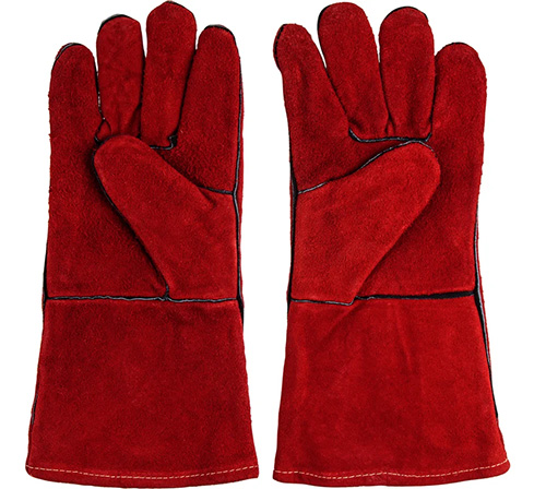 Спилковые краги сварщика, STARTUL