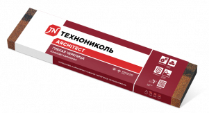 Коньки-карнизы SHINGLAS светло-коричневый 253х1003 мм (20 гонтов, 20 пог.м, 5 кв.м)