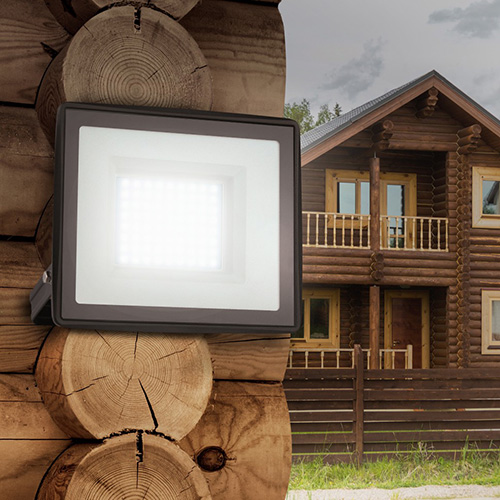 Прожектор светодиодный уличный ЭРА Прожектор светодиодный уличный ЭРА 100 Вт, 6500 К, 8000 Лм, 185х176х37 мм