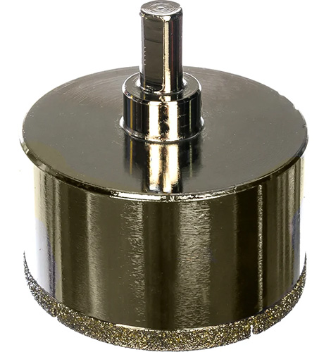 Коронка алмазная с центрирующим сверлом по керамограниту и керамике 68 мм, Trio-Diamond