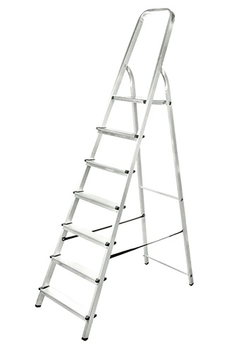 Стремянка алюминиевая 7 ступеней
