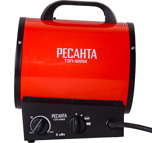 Тепловая электрическая пушка Ресанта ТЭП-5000К