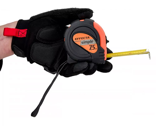 Рулетка 7,5 м х 25 мм, Effecta Simple