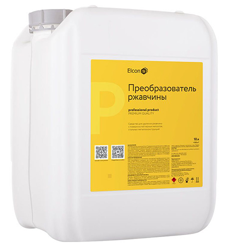 Преобразователь ржавчины 10 л, Elcon